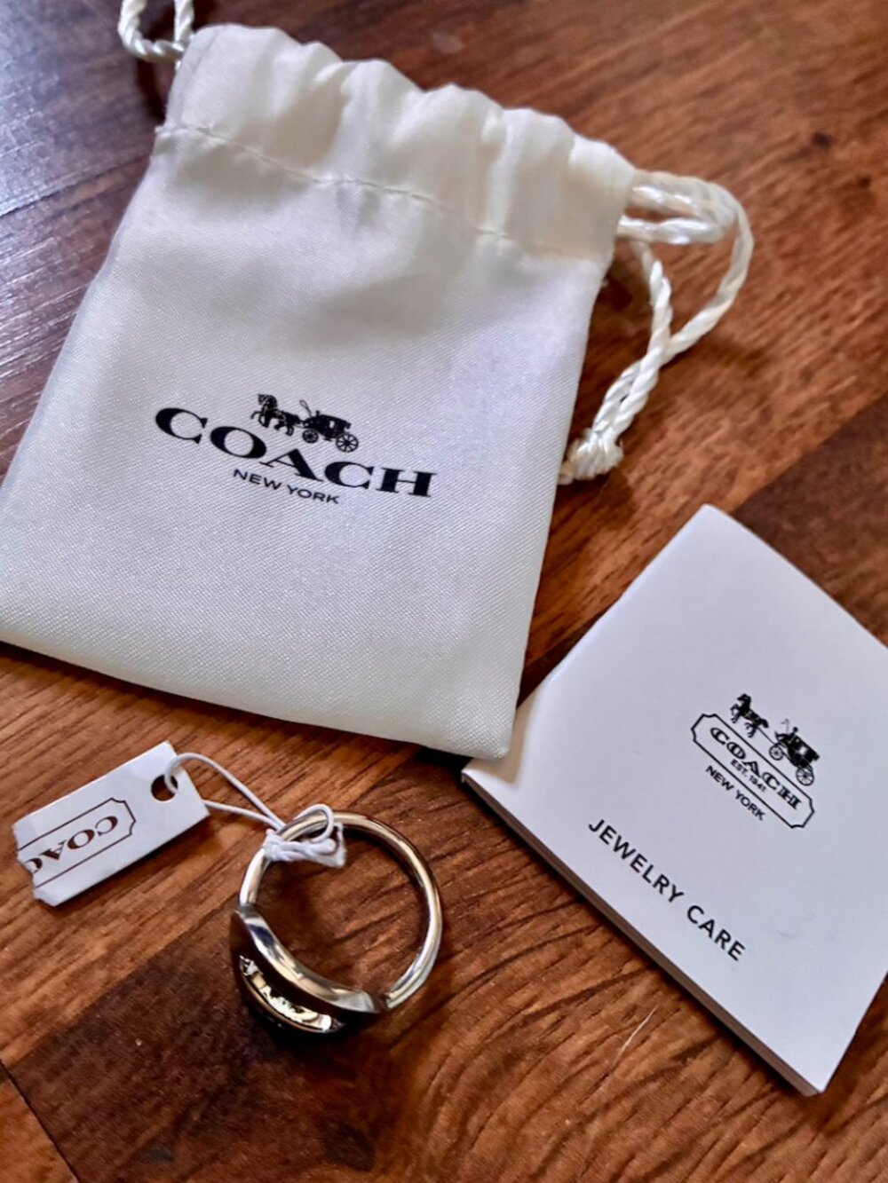 🆕 Coach Buckle Ring - Picture 15 of 15